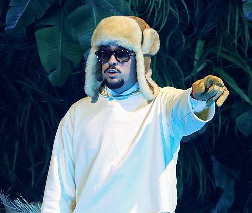 Bad Bunny performs onstage during Night One of Bad Bunny: "No Me Quiero Ir De Aqui" Residencia En El Choli
