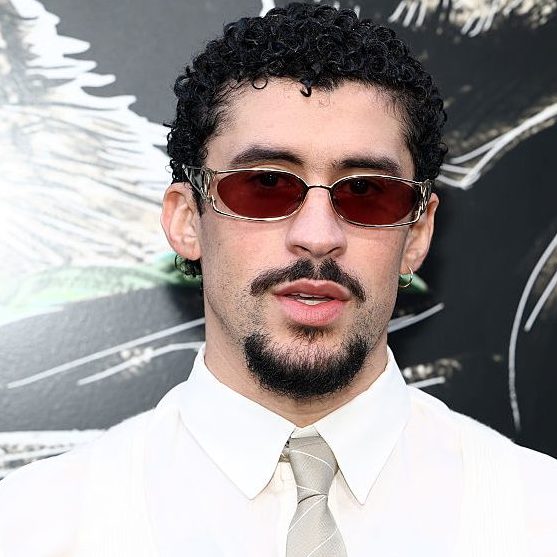 Bad Bunny attends Columbia Pictures' "Caught Stealing" New York Premiere at Regal Union Square on August 26, 2025 in New York City.