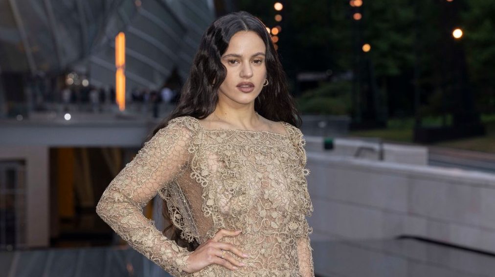 Rosalía attends The Prelude To The Olympics on July 25, 2024 in Paris