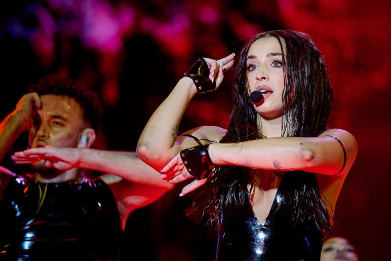 Spanish singer Lola Indigo performs on stage during day 2 of Coca Cola Music Experience 2025 