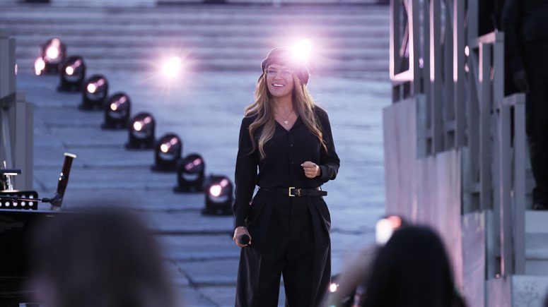 Karol G performs on the stage during the 'Grace For The World' event at St. Peter's Square on September 13, 2025 in Vatican City, Vatican. Ernesto Ruscio/WireImage