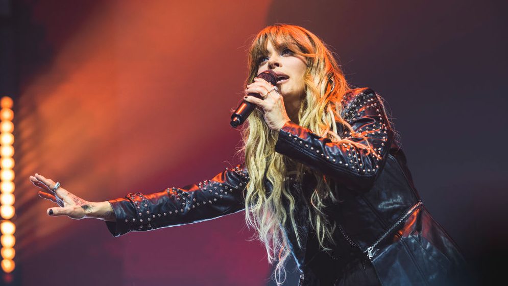 La cantante y compositora puertorriqueña Kany García actúa en el escenario del Movistar Arena el 11 de enero de 2025 en Madrid, España. Mariano Regidor/Redferns