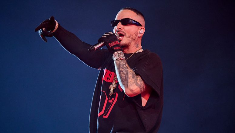 El cantante colombiano J Balvin actúa en el escenario durante el día 1 del Coca Cola Music Experience 2025 el 12 de septiembre de 2025 en Madrid, España.