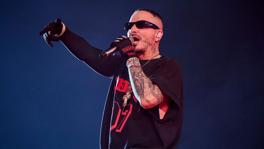 El cantante colombiano J Balvin actúa en el escenario durante el día 1 del Coca Cola Music Experience 2025 el 12 de septiembre de 2025 en Madrid, España.