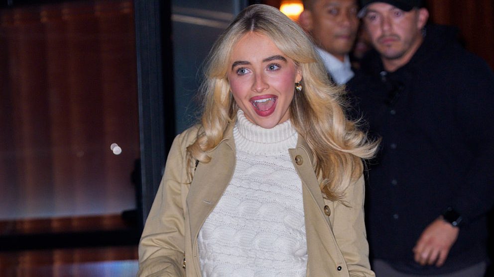 Sabrina Carpenter is seen on November 7, 2025 in New York City. (Photo by XNY/Star Max/GC Images