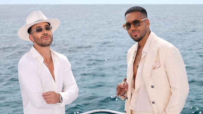 Romeo Santos y Prince Royce posan juntos / Sony