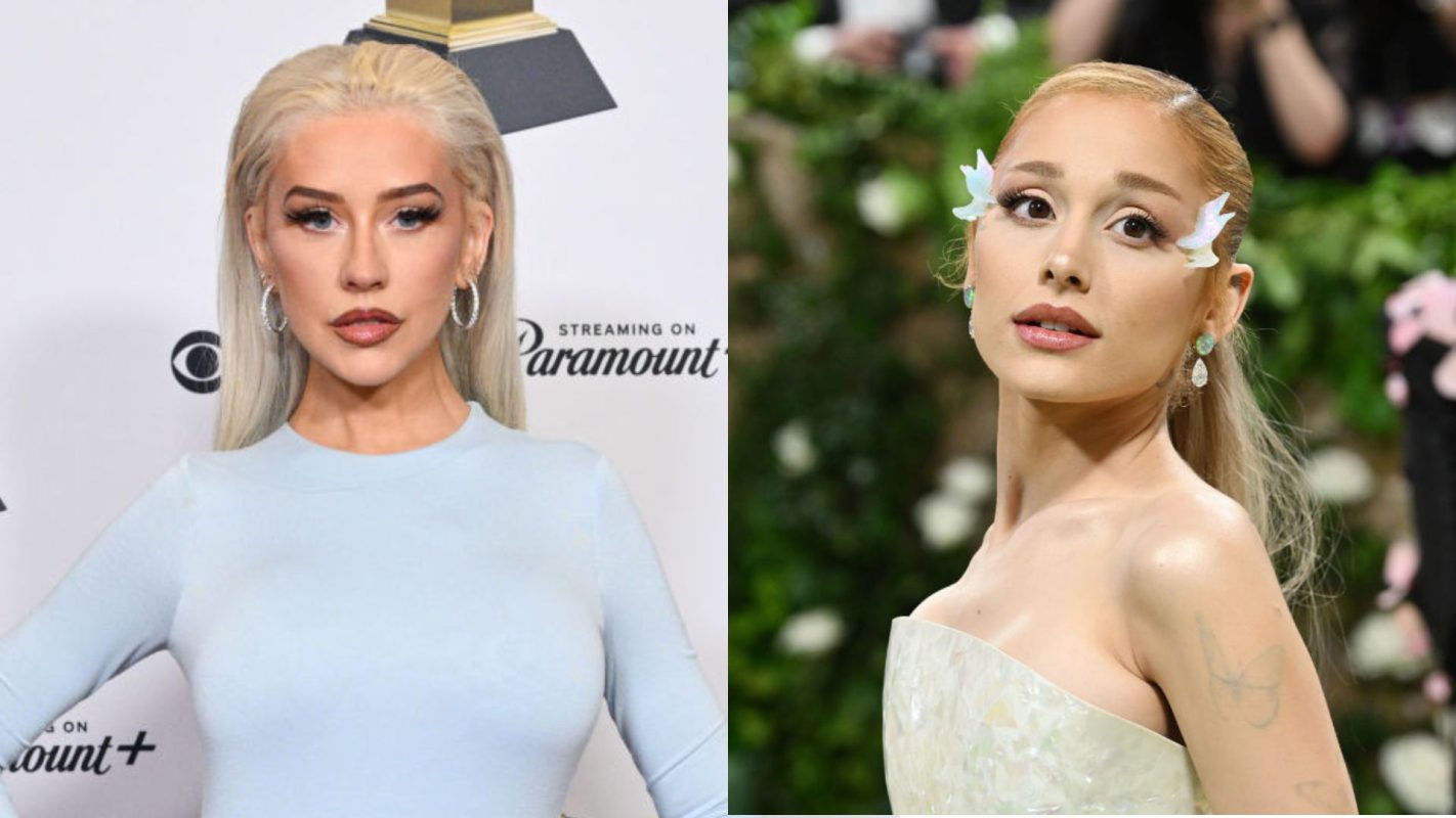 Christina Aguilera Ariana Grande