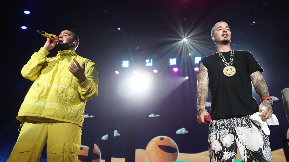 Bad Bunny y J Balvin en Uforia Latino Mix en vivo: Dallas