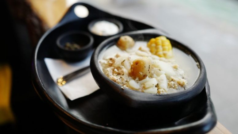 Comida callejera colombiana