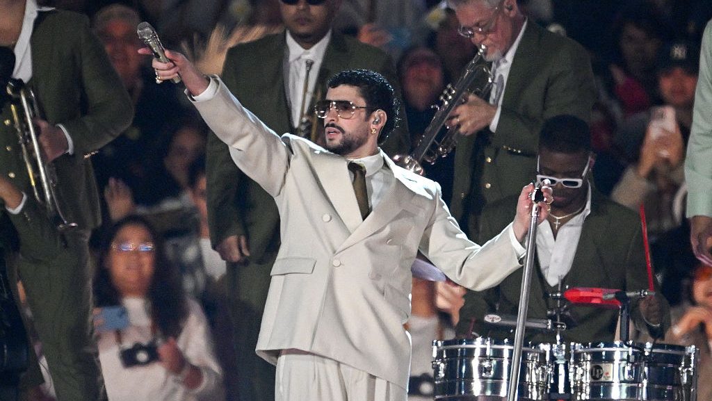 Bad Bunny canta en la Ciudad de México