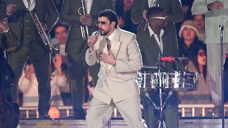 Bad Bunny canta en la Ciudad de México