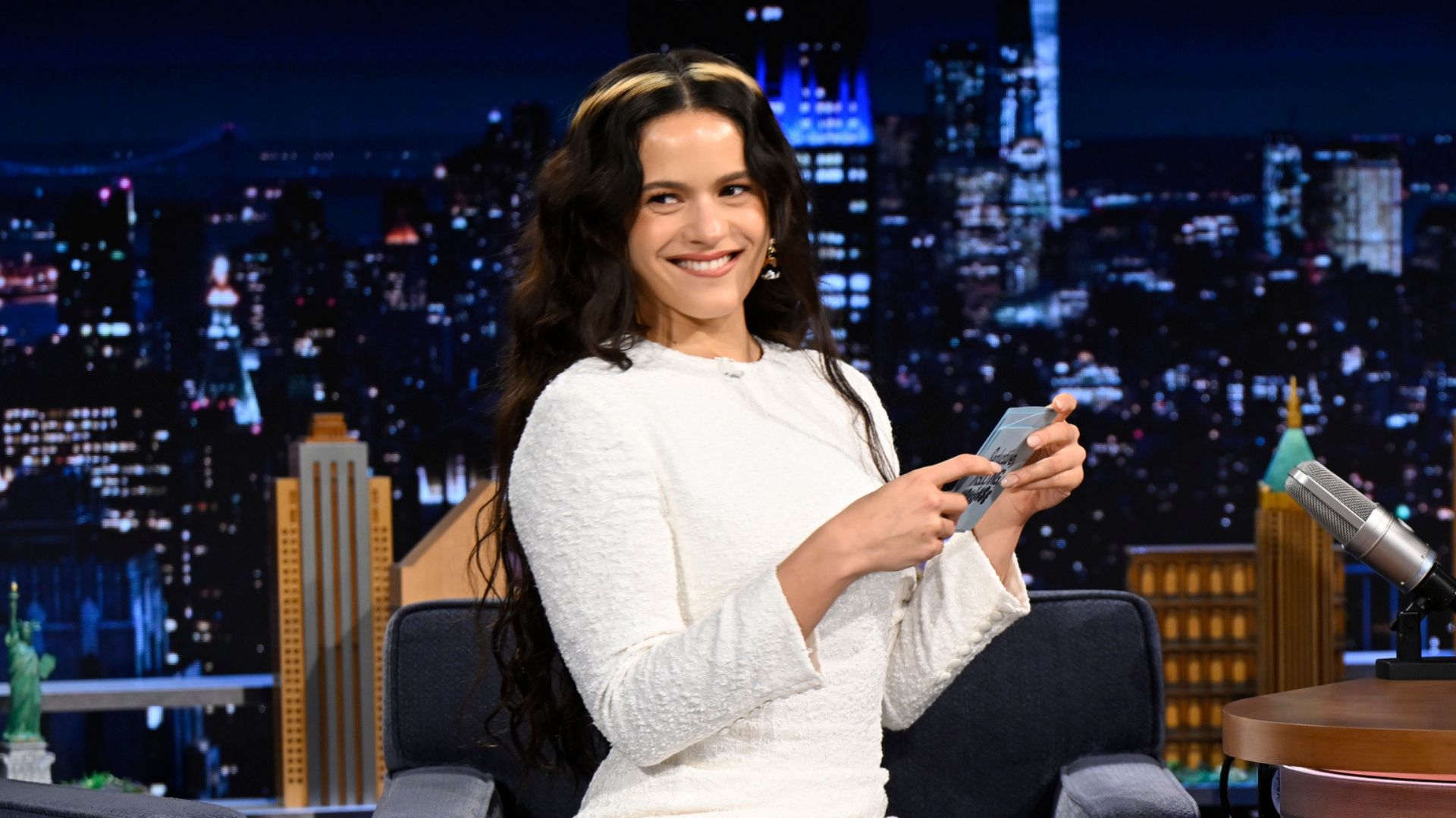 Rosalía en el programa de Jimmy Fallon