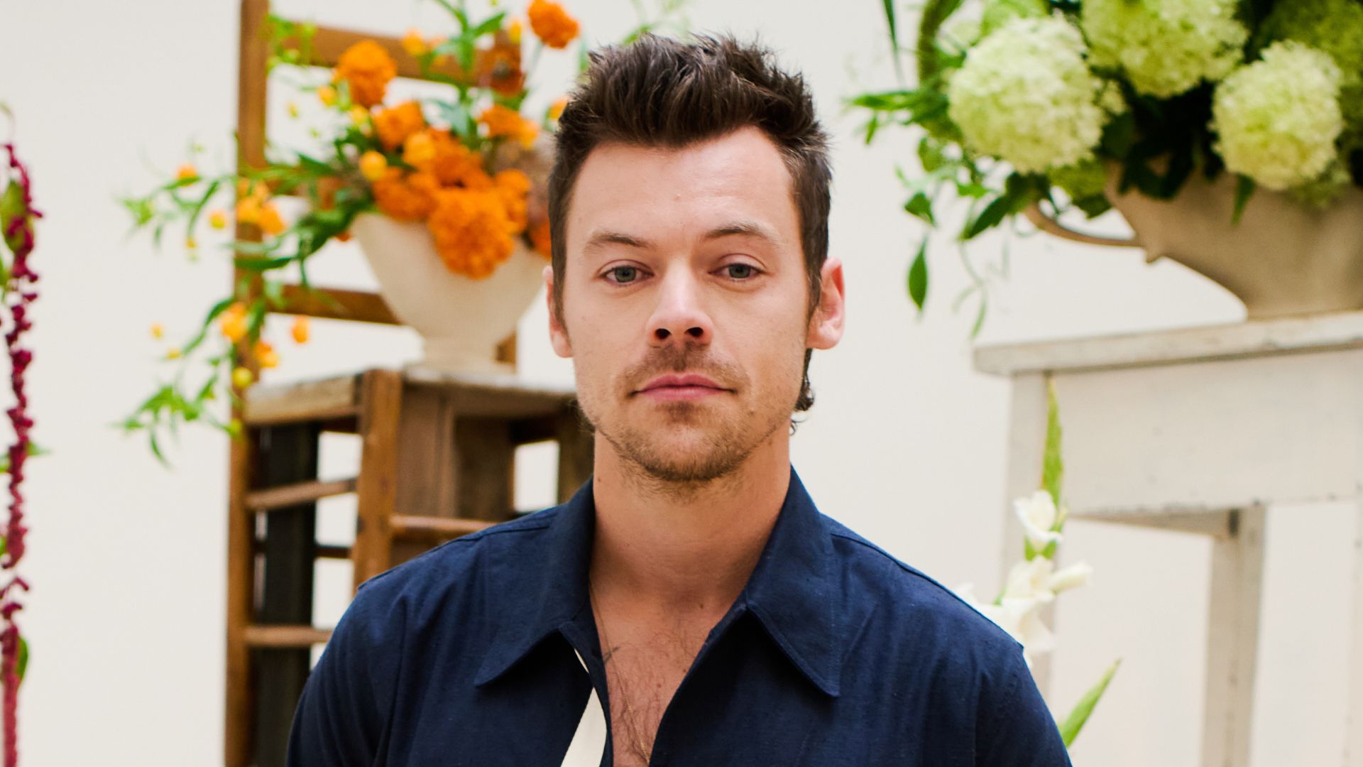 Harry Styles en el marco de la Semana de la Moda Prêt-à-Porter de Londres, el 13 de septiembre de 2024.