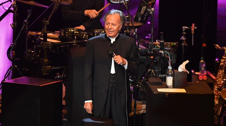 Julio Iglesias performs in concert at Infinite Energy Center on December 06, 2019 in Duluth, Georgia. 